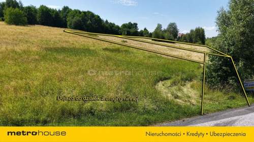 Działka inwestycyjna z widokiem na góry. 2x40arów