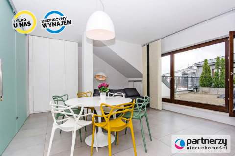 Apartament taras 40m widok na Motławę od 1.08