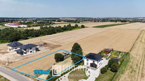 Działka budowlana Wierzchowiska Drugie - 1997 m2