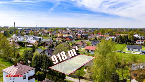 ul.Asnyka/spokojne os. domów - działka z mediami 