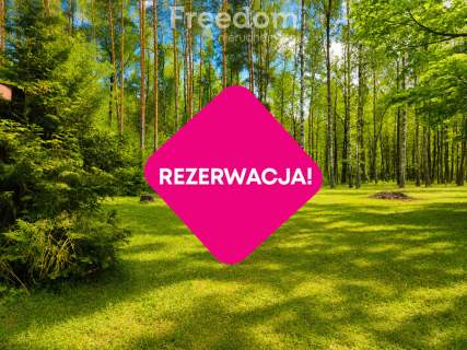 Działka budowlana 2300m2 w lesie -uzbrojona