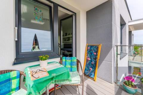 Dwupokojowy apartament 44,43m2 z widokiem na rzekę 