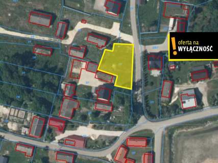 Mała działka 6 ar pod budowę w Widuchowej