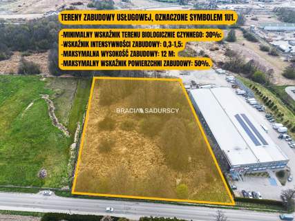 Atrakcyjna nieruchomość usługowa w Brzeziu 1,19 ha