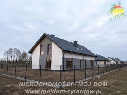NOWOCZESNY DOM W ZABUDOWIE BLIŹNIACZEJ
