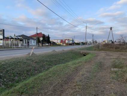 Lesznowola, działka z MPZP przy głównej ulicy