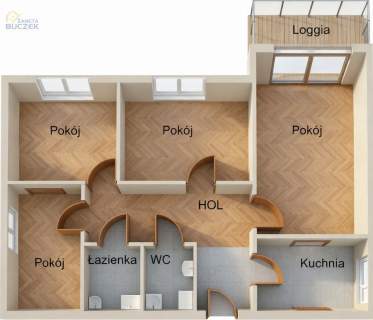 Duże 4 pokojowe mieszkanie na sprzedaż 68,5m2