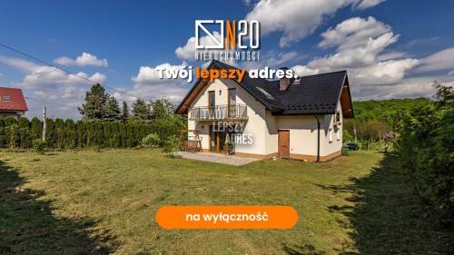 Komfortowy dom wolnostojący z dużym ogrodem