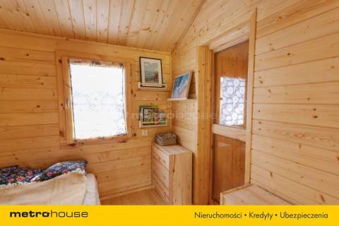 Nowy drewniany domek i 2000m2 działki budowlanej