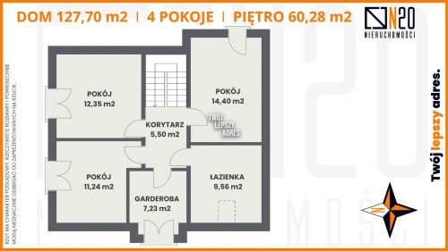 Dom bliźniaczy 127,7 m działka 509 m Brzezie