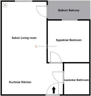 Przytulne mieszkanie 36,5m2 Kapelanka/ Rozdroże