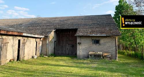 Dom z dużą działką, stodołą i wejściem do lasu
