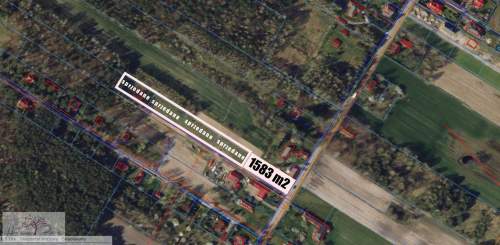 Ostatnia działka Borowa 1538m2 media MPZP - Borowa