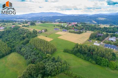 Zbydniów - widokowe, budowlane 82 ary, gm. Łapanów
