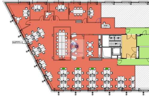 Warszawa Wawer lokal biurowy 432,80 m2 na wynajem