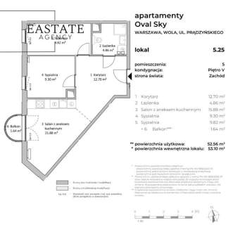 Idealna inwestycja Apartament w Oval Sky na Woli