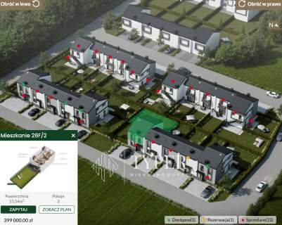 Nowoczesne mieszkania bezczynszowe koło Tarnowa 