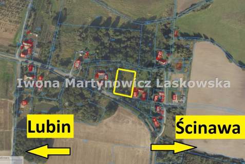 Działka budowlana 30 ar - 10 km od Lubina