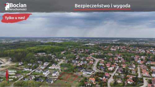 Duże, płaskie, słoneczne, uzbrojone działki-Gdańsk