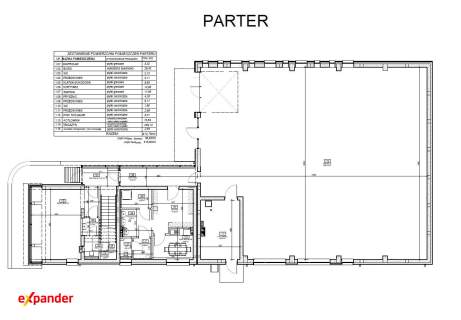 Obiekt magazynowo - biurowy, Mielec, hala 300m2