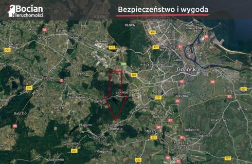 Uzbrojona działka pod usługi   Lublewo Gdańskie 