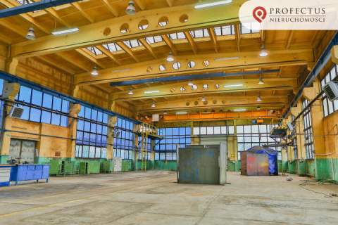 Hala z suwnicą 726,17 m2, Gdańsk, sprawna suwnica