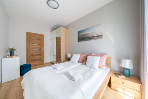 Apartament z 1 sypialnią, Długa Grobla 8/22