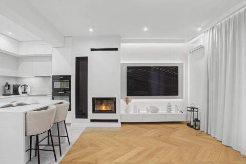 Piękny narożny segment, klimatyzacja, ogród, garaż