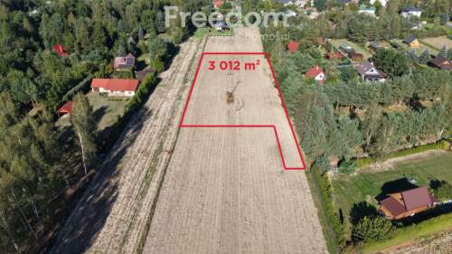 Rekreacyjna 3012 m przy jeziorach Jedlanka