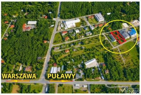JÓZEFÓW, DZIAŁKA INWESTYCYJNA Z PzB