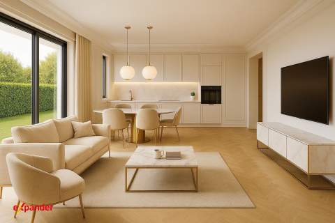 Ekskluzywny apartament z ogrodem Gdynia Redłowo,