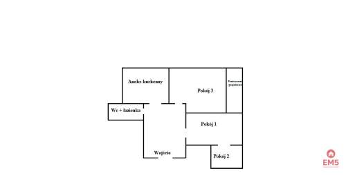 Mieszkanie 4 pok. Suwałki Centrum do remontu
