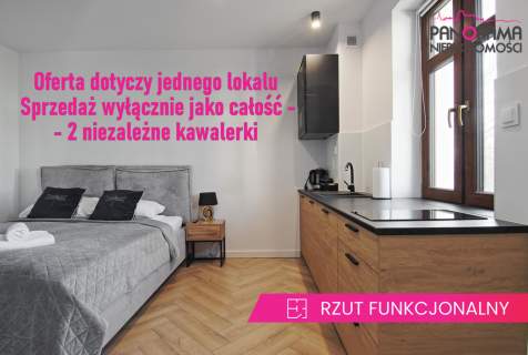 Dwupak inwestycyjny w świetnej lokalizacji.