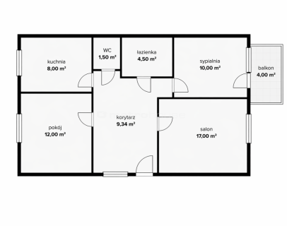 Gotowe 3 pokoje balkon Julianów OKAZJA