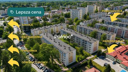 Komfortowe 2 pokoje z balkonem, ul. Skłodowskiej