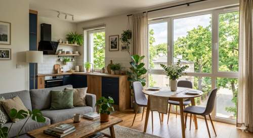 Apartament 46,88 m 3 Pokoje Balkon Las