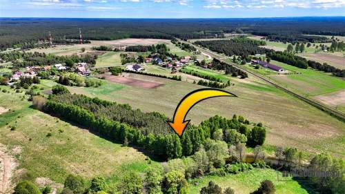 Wyjątkowa działka nad rzeką i z własnym lasem.
