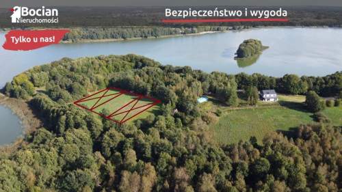 Słoneczne działki nad jeziorem Tuchomskim 