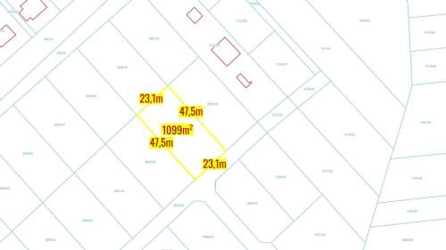 Działka budowlana Koszęcin ul. Słowików 1099m2