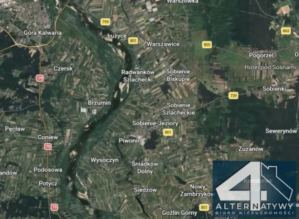 Działka pod domy 40 min od Warszawy