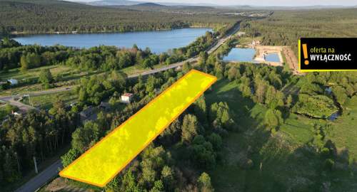 Działka inwestycyjna 5900 m przy zalewie