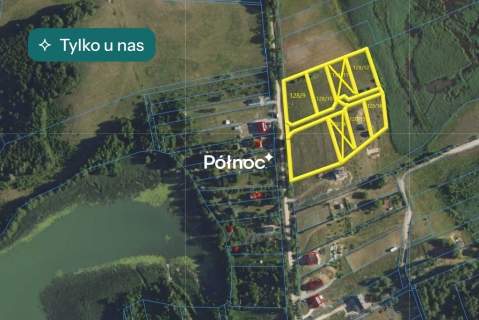 Działki rolne Płociczno, okolice jez. Zdrężno