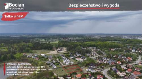 Duże, płaskie, słoneczne, uzbrojone działki-Gdańsk