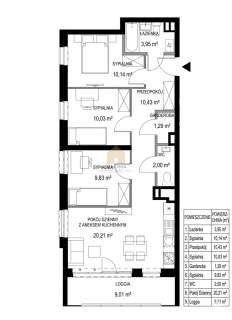 4-pokojowe z widokiem na rzekę Smart Home