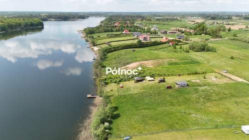 Siedliska działka z linią brzegową jeziora Sunowo