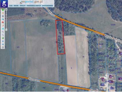 Malownicze Lublewo Gdańskie Duża działka 4519 m2