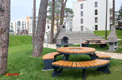 Wykończony apartament, 600m do morza, 3 baseny, siłownia, sauny,...