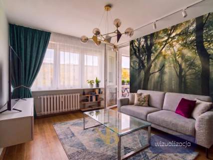 Nowy Dwór Maz. 47m2 3 pokoje z gabinetem balkon