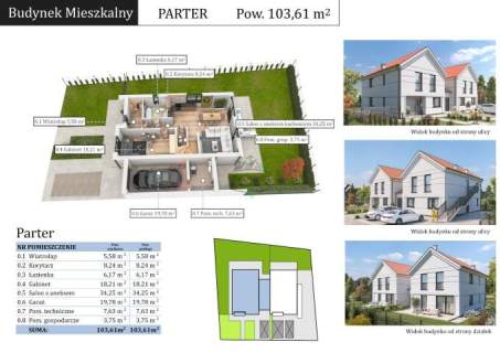 Dom 180m2 z działką 500m2, wysoki standard