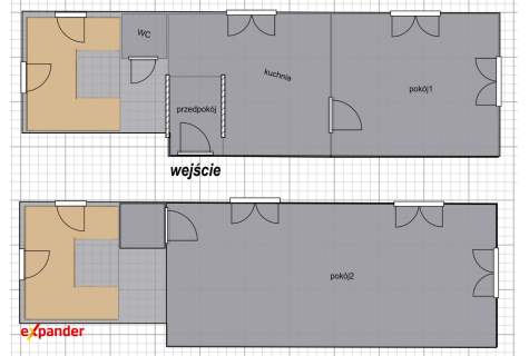 Mieszkanie dwupoziomowe do aranżacji Września